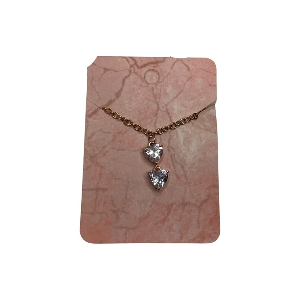 gold heart necklace